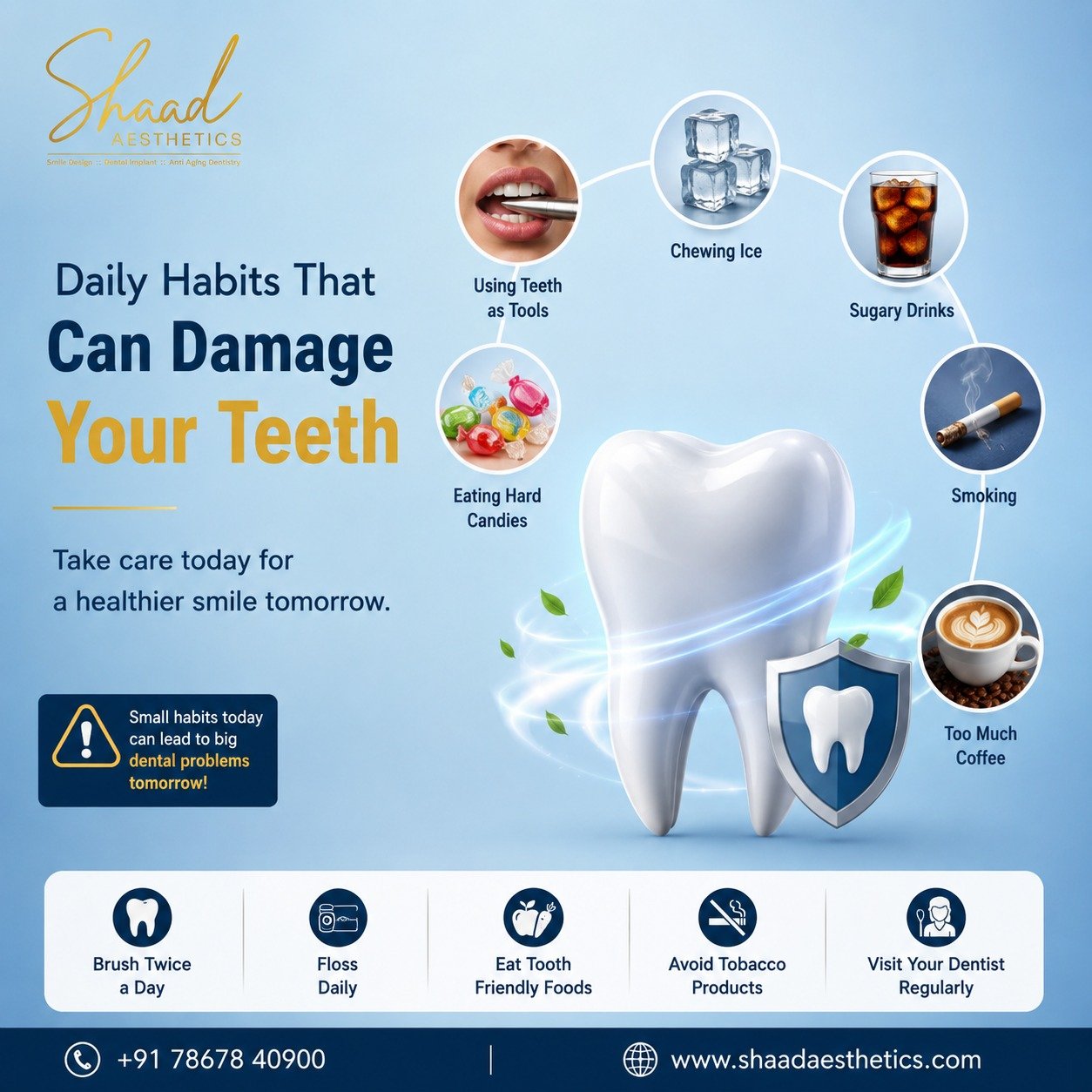 Daily Habits That Can Damage Your Teeth