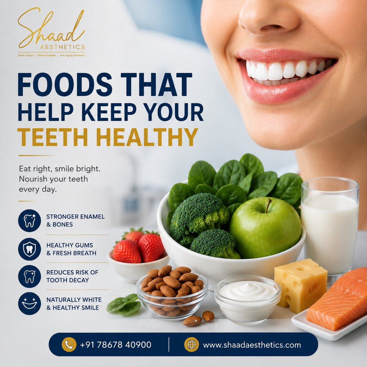 Foods That Help Keep Your Teeth Healthy